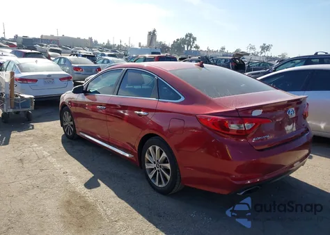 2015 Hyundai Sonata Sport from USA, damaged, VIN 5NPE34AF4FH050709